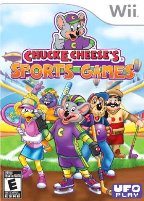 Chuck E. Cheese's Sports Games box cover front